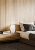 Lampa nocna stołowa ażurowa biało-srebrna E27 60W Venus Candellux 41-78322