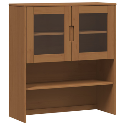 Klatka MOLDE Karmel 90 x 35 x 100 cm Lite drewno sosnowe
