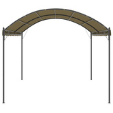 vidaXL Altana, 4x3x2,6 m, kolor taupe, 180 g/m²