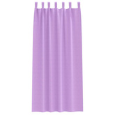 Firany blackout z kółkami 2 pcs Fioletowy 245 x 140 cm