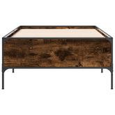 Ramka łóżka Dąb dymny 80 x 200 cm Drewno inżynieryjne