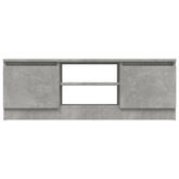 vidaXL Szafka pod TV, z drzwiczkami, szarość betonu, 102x30x36 cm
