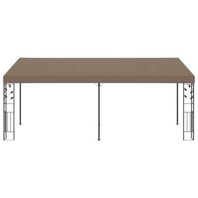 Altana przyścienna, 6 x 3 x 2,5 m, taupe