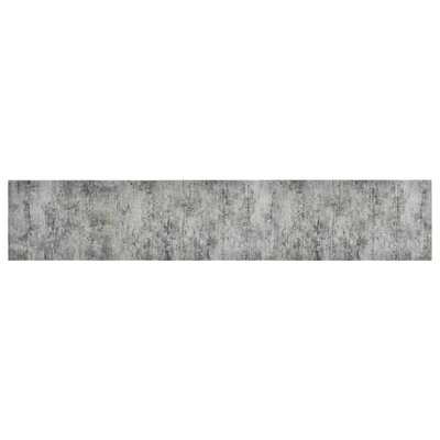 vidaXL Dywanik kuchenny, wzór betonu, 60x300 cm, aksamitny