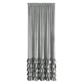 Carli srebrna 140x250 Zasłona
