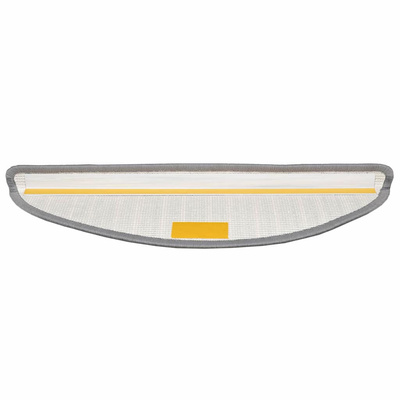 Samoprzylepne maty na schody 15 pcs Szary 56 x 17 x 3 cm