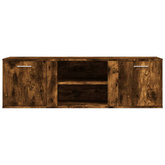 Szafka pod TV, przydymiony dąb, 120x34x37 cm vidaXL