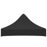 Dach do namiotu imprezowego, 2 x 2 m, czarny, 270 g/m?