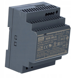 Zasilacz led na szynę DIN RAIL MEAN WELL HDR-100-24