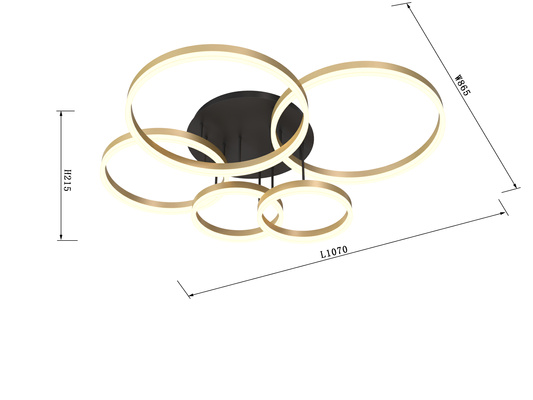 Lampa sufitowa PERPIGNON 9049-601