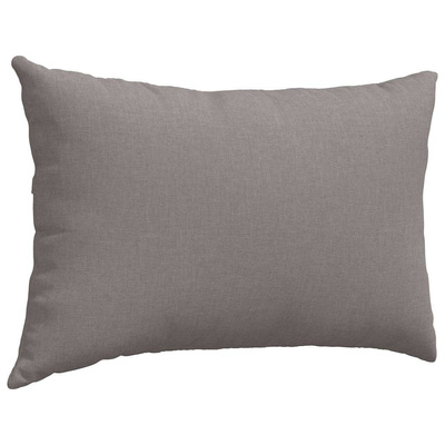 Poduszki na sofę 2 pcs Ciemnoszary 60 x 40 cm tkanina