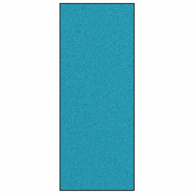 Dywanik wejściowy Cyan i Czarny 120 x 300 cm 100% poliamid