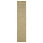 vidaXL Dywanik, naturalny sizal, 80x350 cm, zielony