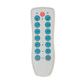 Fotel kosmetyczny elektr. Azzurro 708A 4 siln. biały podgrzewany 124627