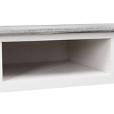 vidaXL Biurko, szare, 110x45x76 cm, drewniane
