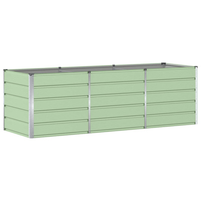 Donica Zielony 240 x 80 x 75 cm Stal