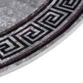 vidaXL Dywan z możliwością prania, 120 cm, kolorowy, antypoślizgowy