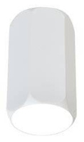 Lampa sufitowa tuba biała sześciokątna metalowa GU10 Candellux