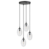 Lampa wisząca ASTRAL 4 BL PREMIUM TRANSPARENT