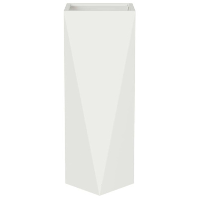 Donica Biały 30 x 30 x 75 cm Stal