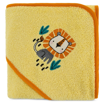 Ręcznik Poma żółty 100x100