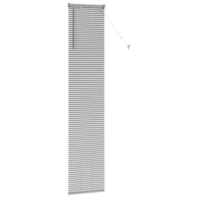 Żaluzje weneckie Srebrny 220 x 45 cm Aluminium
