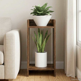 Stojak na rośliny Dąb Wędzony 30 x 30 x 60 cm