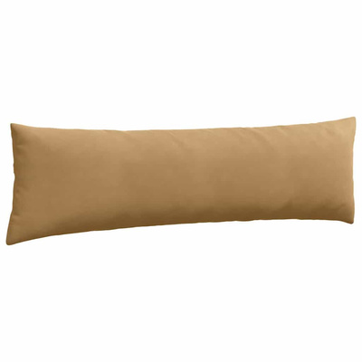 Poduszki na sofę 2 pcs Brązowy 145 x 40 cm Tkanina sztruksowa