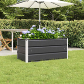 Donica Antracyt 100 x 50 x 45 cm Stal Galwanizowana