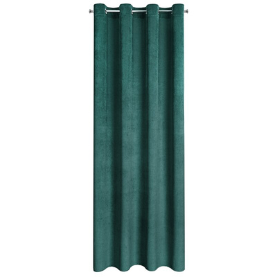 Zasłona Eliza ciemnomiętowa 140x250