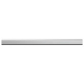 Drążek do szafy 12 pcs Srebrny 464 x 15 x 29 mm Stop Aluminium