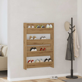 Szafka na buty 2 szt. 81 x 18 x 60 cm Materiał drewnopochodny