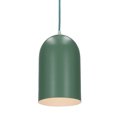 Lampa wisząca owalna zielona 1xE27 Oss Ledea 50101187