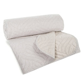 Narzuta Len beżowa 240x220