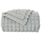 Koce narzutowe 6 pcs Szary 240 x 220 cm Polar