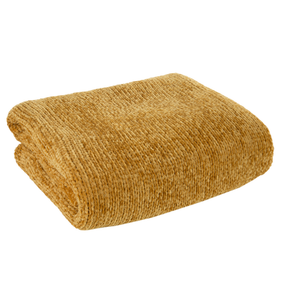 Koc Lucy żółty 150x200