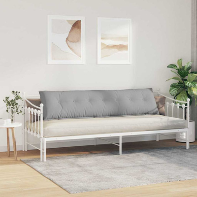 Poduszka na plecy Szary chmur 200 x 19 x 50 cm tkanina