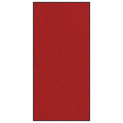 Dywanik wejściowy Czerwony i Czarny 120 x 250 cm 100% poliamid