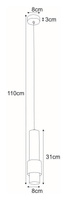 Lampa wisząca K-4716 z serii PERN KAJA