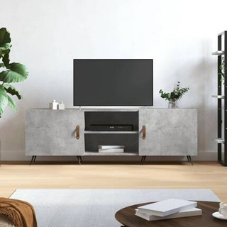 vidaXL Szafka pod TV, szarość betonu, 150x30x50 cm wariant 6