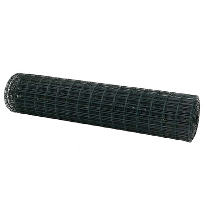 Ogrodzenie Euro 1,2 x 25 m Żelazo pokryte PVC zielony