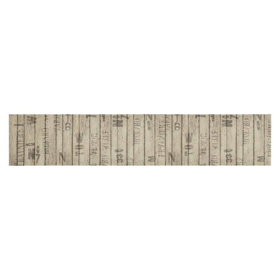 vidaXL Dywanik kuchenny, wzór w deski ogrodzenia, 60x300 cm, aksamit