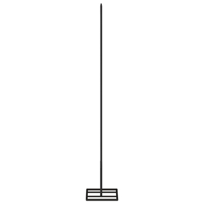 Metalowa choinka świąteczna, do dekoracji, czarna, 60 cm vidaXL