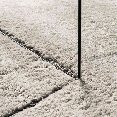 Dywan HUARTE piaskowy 140 x 200 cm Poliester