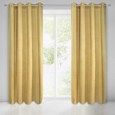 Zasłona Clarisa musztardowa 140x270