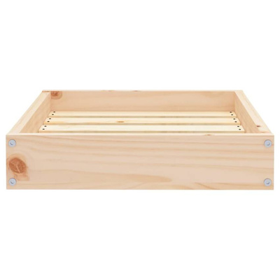 vidaXL Legowisko dla psa, 51,5x44x9 cm, lite drewno sosnowe