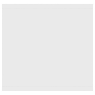 Półka ścienna, biała, 102x30x29 cm, materiał drewnopochodny