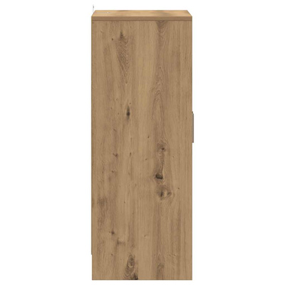 Szafka na buty, dąb artisan 60x35x92 cm materiał drewnopochodny