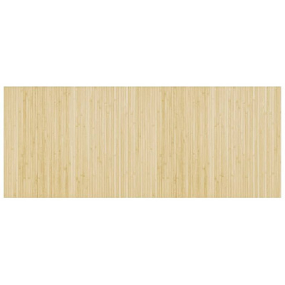 vidaXL Dywan prostokątny, jasny naturalny, 80x200 cm, bambusowy