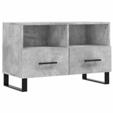 vidaXL Szafka pod TV, szarość betonu, 80x36x50 cm